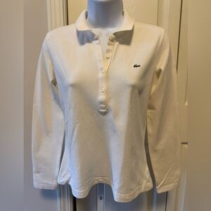 Women’s Lacoste Long Sleeves Size 40 XS/S